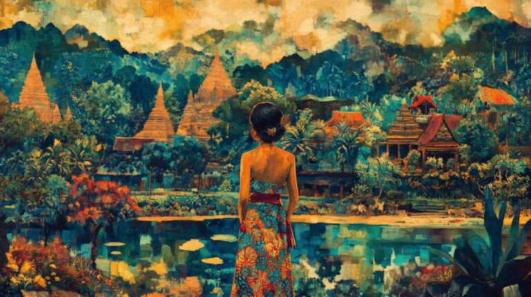 Costume traditionnel du Laos – Image de la culture laotienne: Ein Schmelztiegel südostasiatischer Textiltraditionen