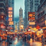 Alltag in Hong Kong: vivre et travailler dans une ville cosmopolite mit zwei wichtigen Sprachen