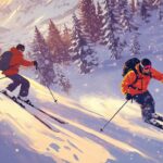 Gruppenerleben im Schnee: Ski de fond ou ski alpin, quelle est la difference?
